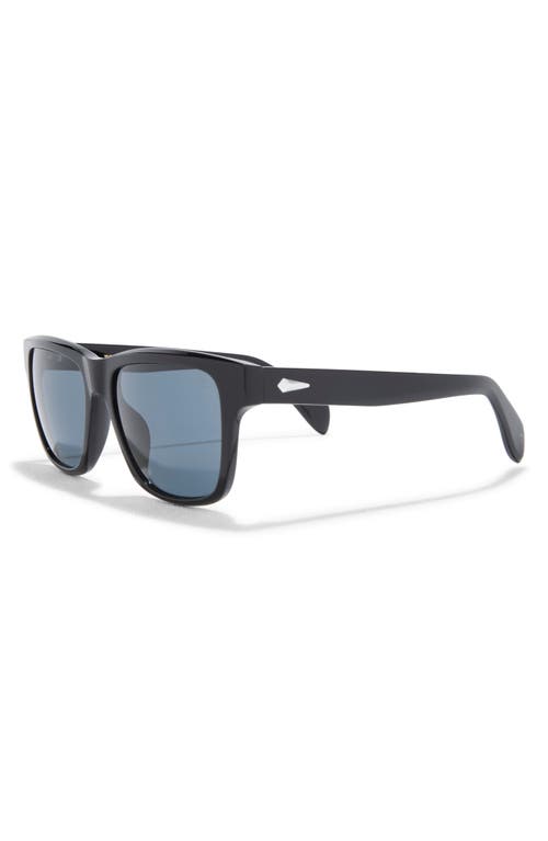 Rag & Bone 54mm Rectangular Sunglasses In Blue