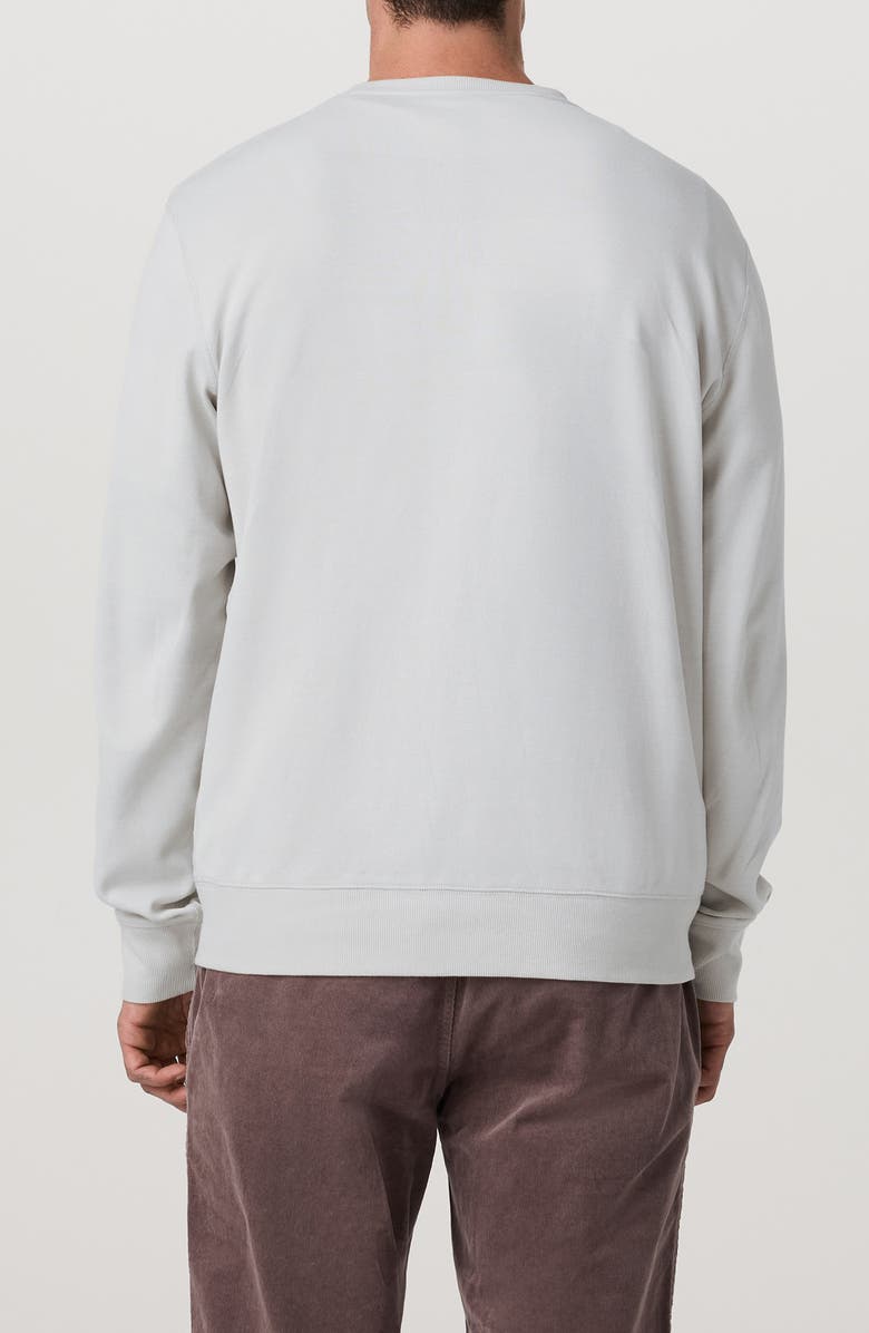 Vuori Jeffreys 2.0 Crewneck Sweatshirt, Alternate, color, Winter Grey Heather