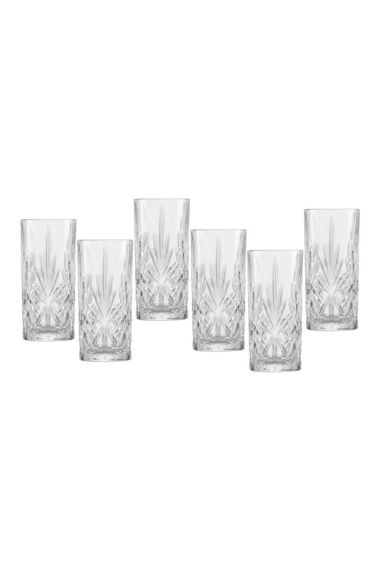Classico Set of 6 Iced Beverage Glasses, Main, color, CLEAR