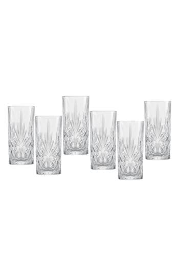 Schott Zwiesel Classico Set Of 6 Iced Beverage Glasses In Transparent