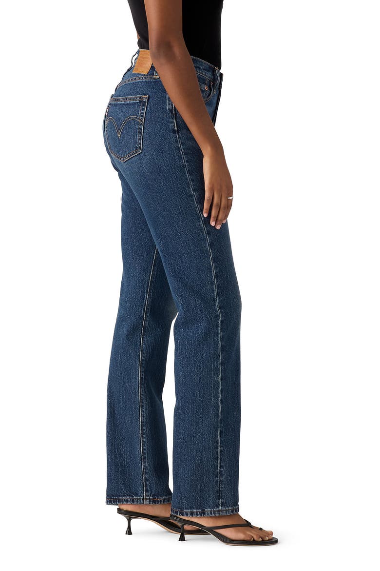 501® Curve High Waist Straight Leg Jeans, Alternate, color, COLD SUMMER