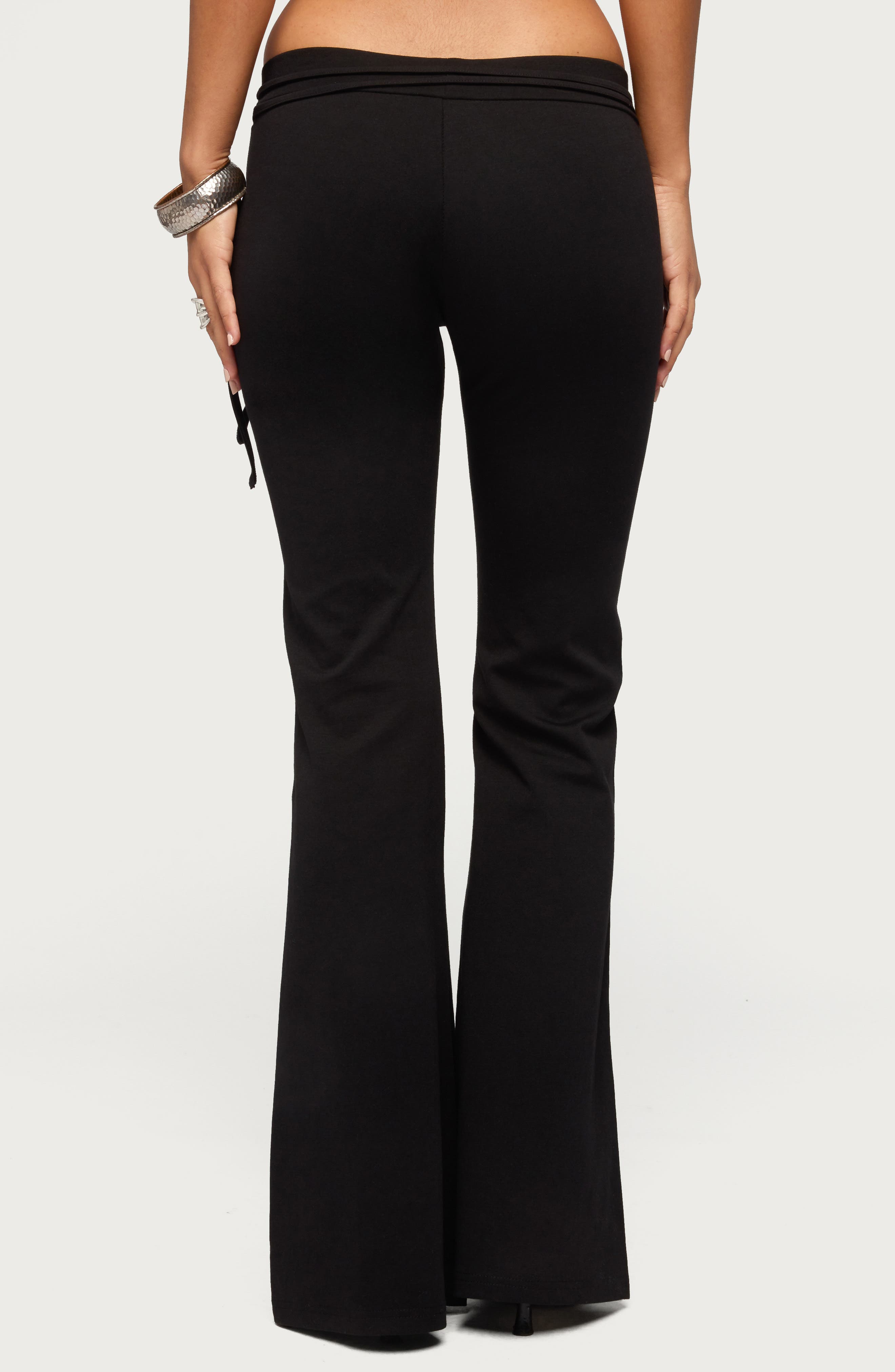 Junipar Tie Waist Flare Pants - image 2