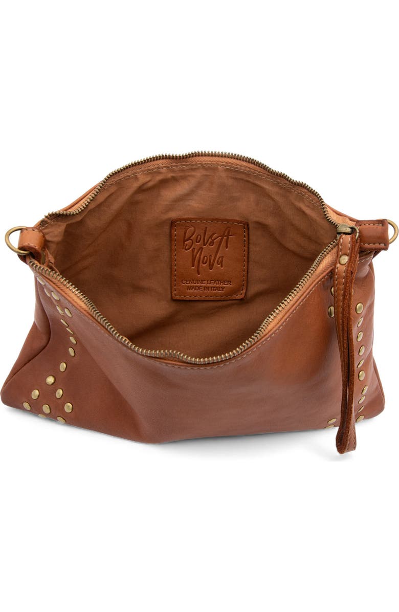 Bolsa Nova Boho Clutch, Alternate, color, Cognac
