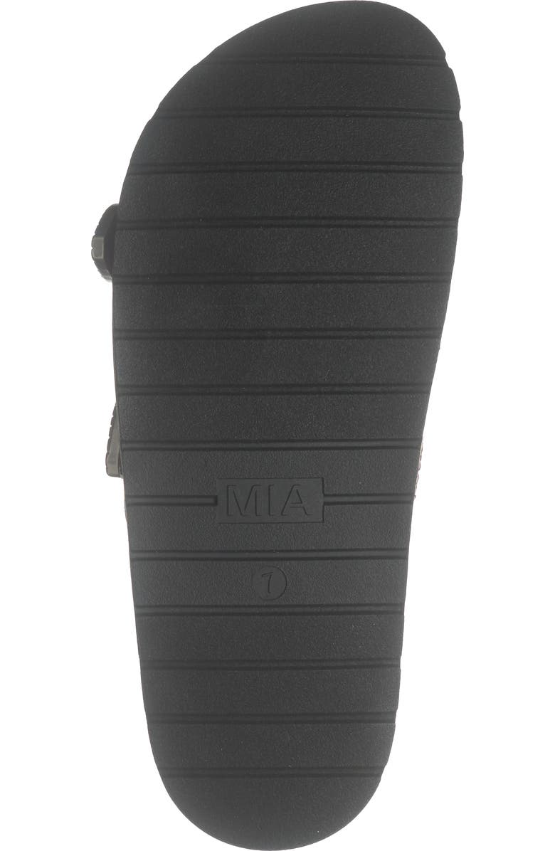 MIA Tibby Slide Sandal, Alternate, color, Red/ Beige Multi Snake