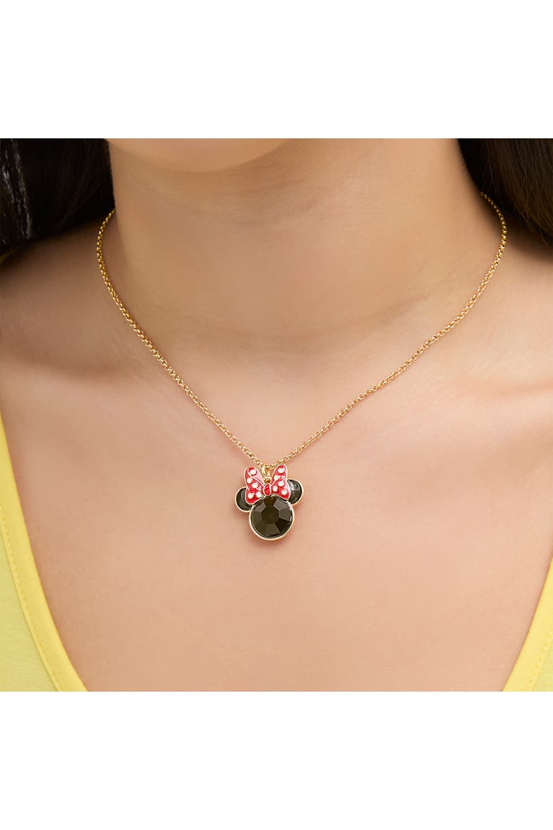 Minnie Mouse Red Bow Jewelry Set, Alternate, color, Red/Black
