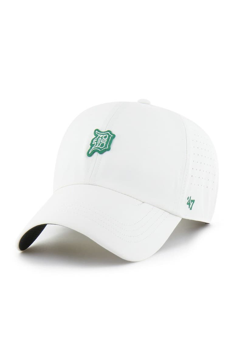 '47 Men's '47 White Detroit Tigers Elevated Greens Clean Up Adjustable Hat, Alternate, color, White