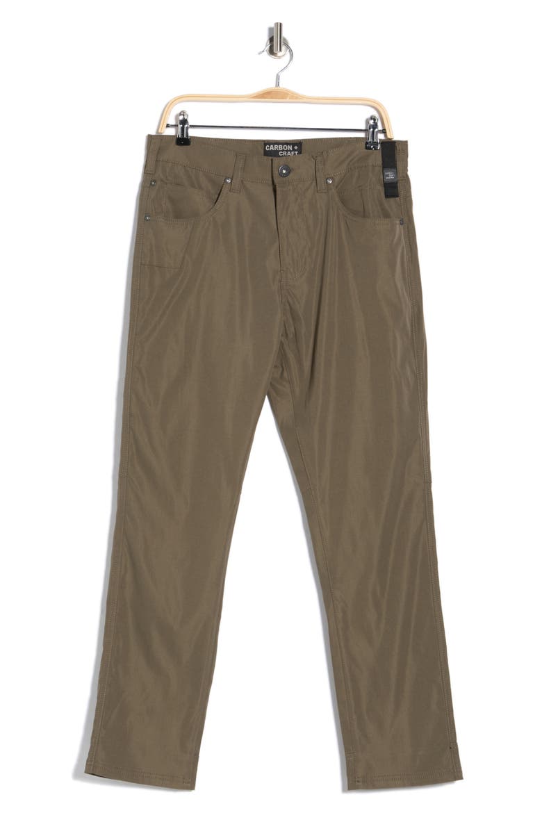Water Resistant Five-Pocket Utility Pants, Alternate, color, WHEAT