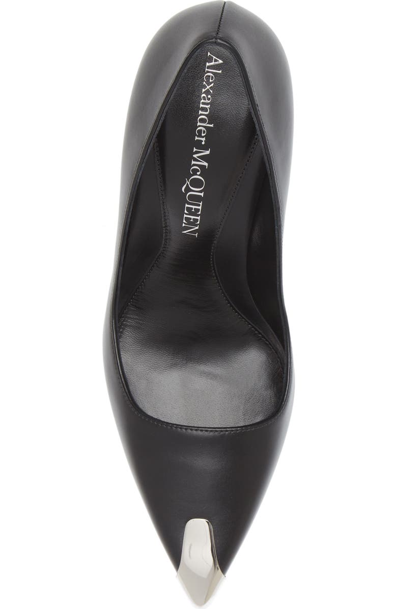 McQueen Punk Pointed Toe Pump, Alternate, color,