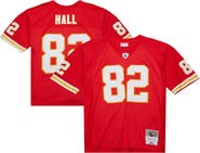 Mitchell & Ness Men's Mitchell & Ness Dante Hall Red Kansas City Chiefs 2002 Legacy Replica Jersey