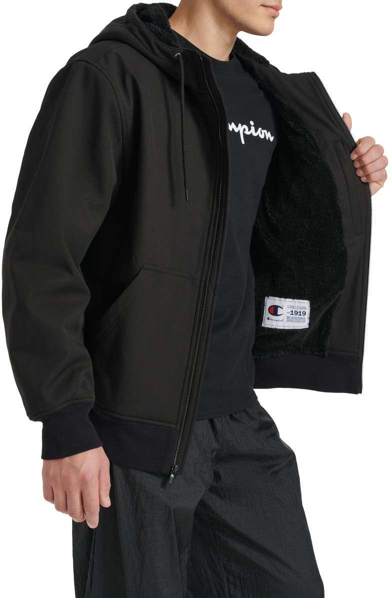 Champion Water Resistant Soft Shell Bomber Jacket, Alternate, color, 