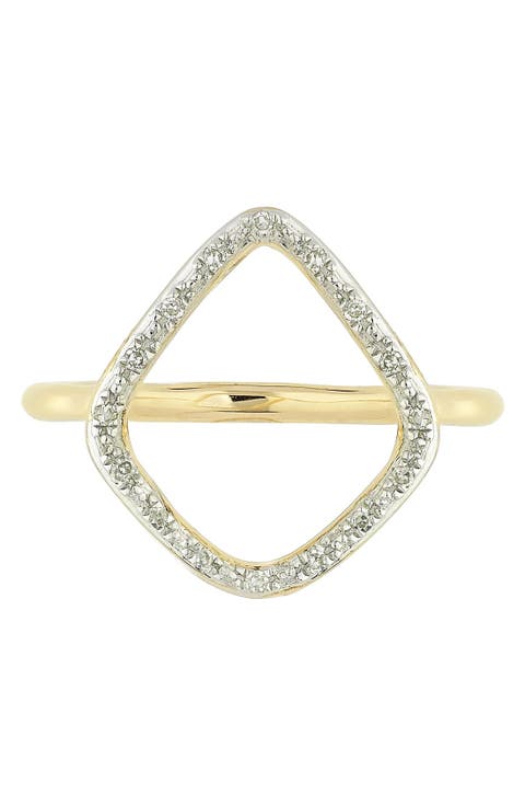 Riva Diamond Hoop Ring