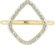 Monica Vinader Riva Diamond Hoop Ring