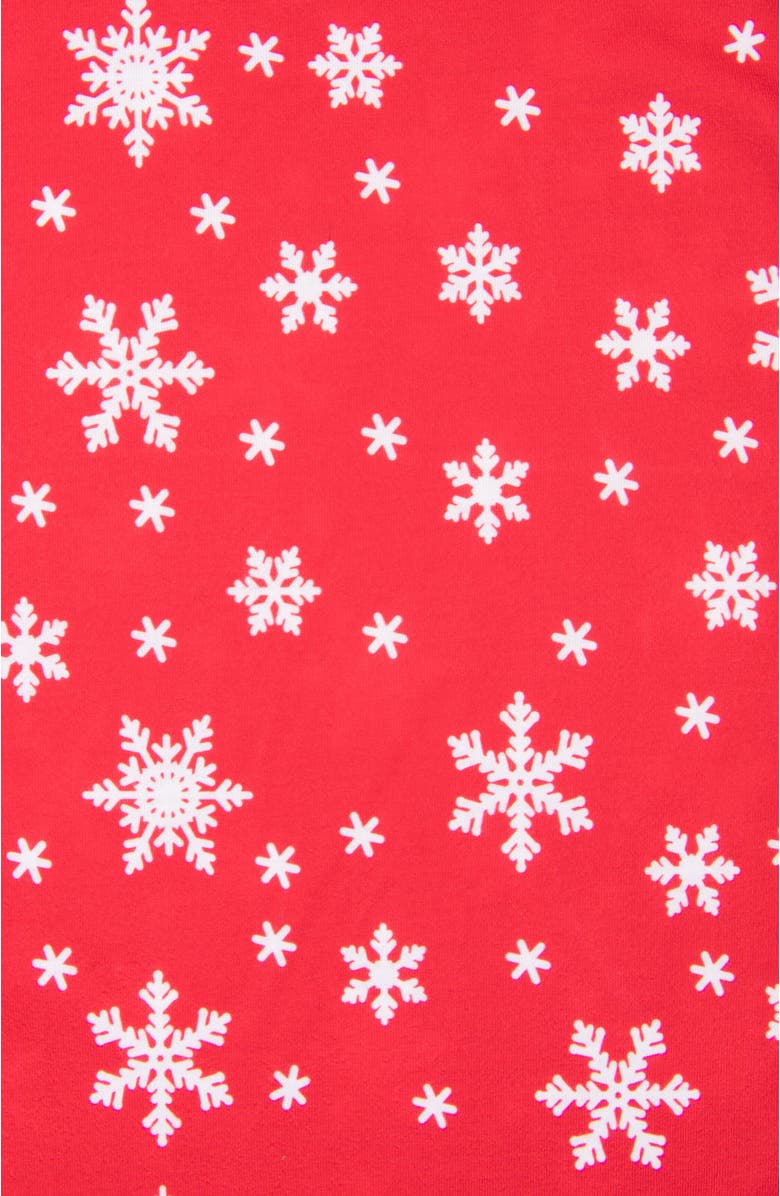 Leveret Girls Long Sleeve Nightgown with Matching Doll Nightgown, Printed Design, Alternate, color, Snowflake