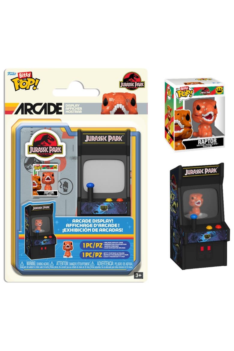 Jurassic Park Funko Bitty Pop! Arcade, Main, color, Multi-Color