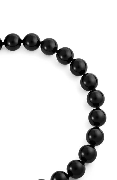 Ivi Los Angeles Linda Onyx Beaded Necklace