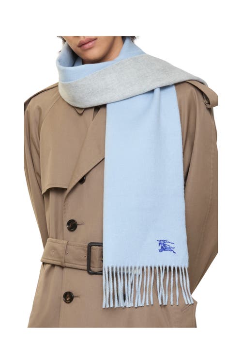 Burberry Reversible Cashmere Scarf In Multi