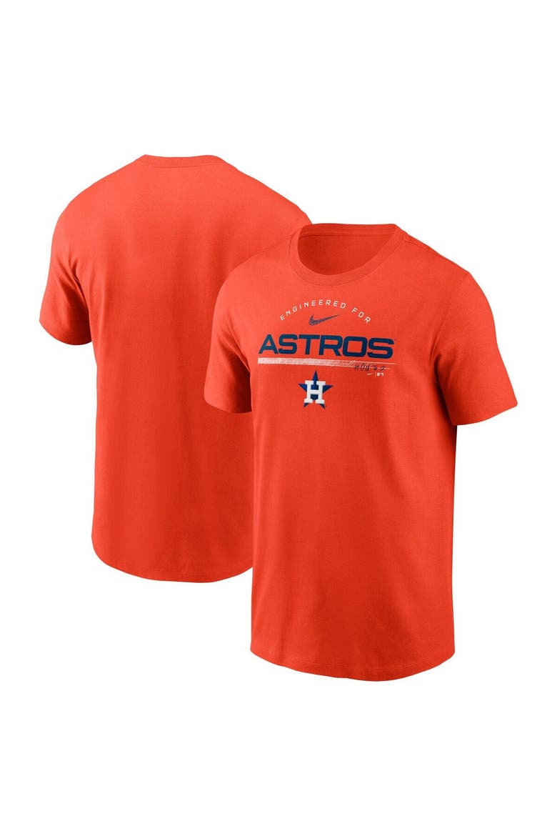 Men's Nike Orange Houston Astros Team Engineered Performance T-Shirt, Main, color, Orange