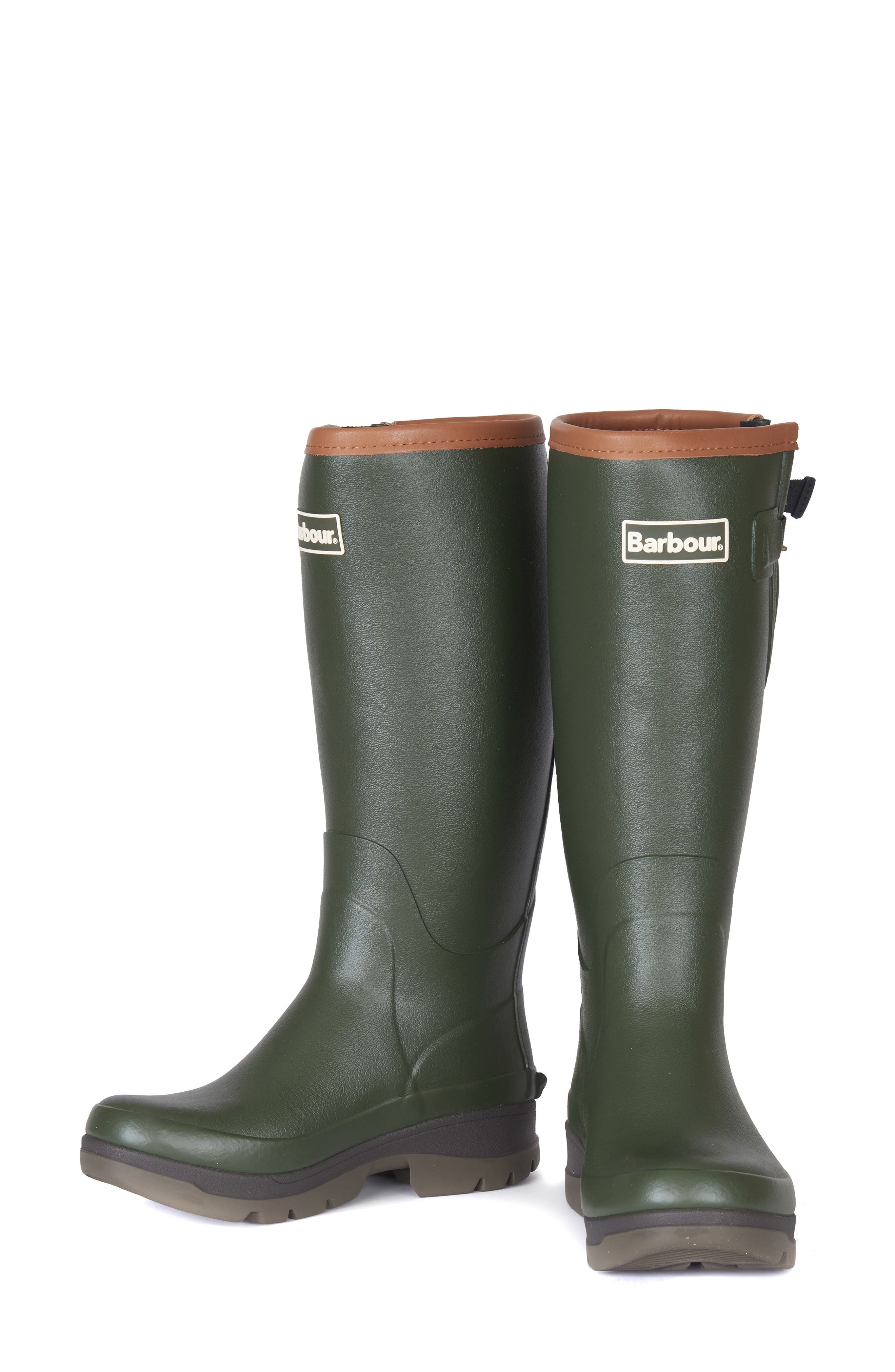 Barbour Tempest Waterproof Rain Boot, Alternate, color, 