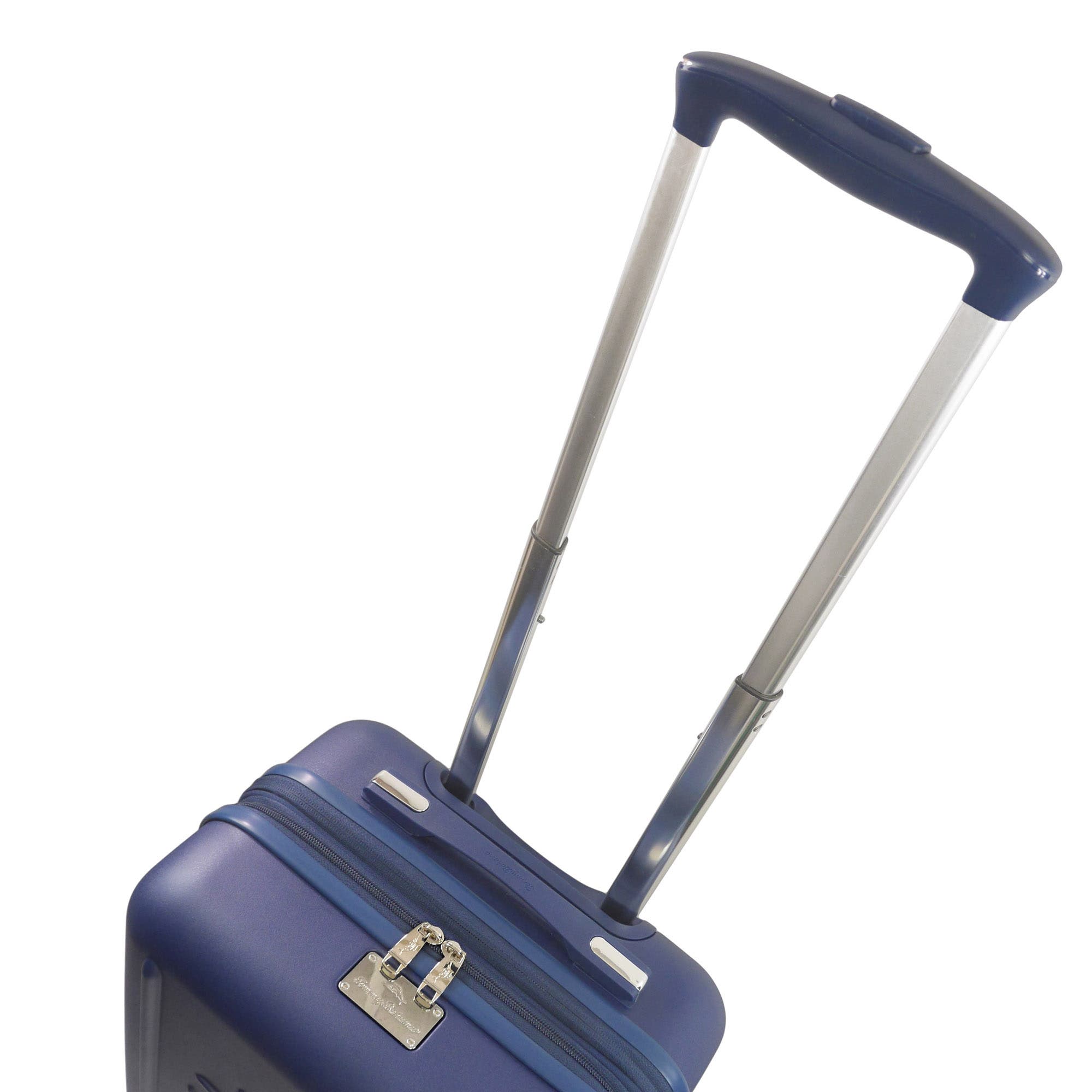 Tommy Bahama 30.5" Hard-Sided 3D Pineapple Luggage  with Drawstring Bag, Alternate, color, Navy