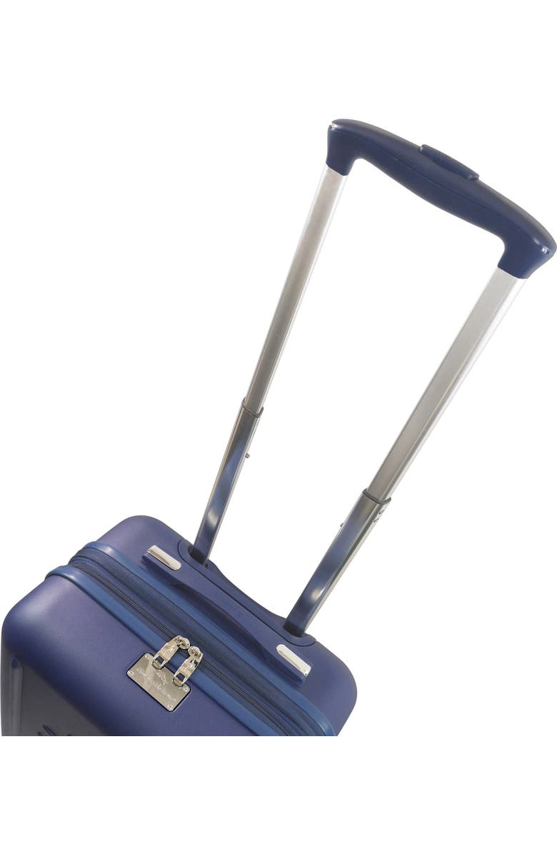 Tommy Bahama 30.5" Hard-Sided 3D Pineapple Luggage with Drawstring Bag, Alternate, color, Navy