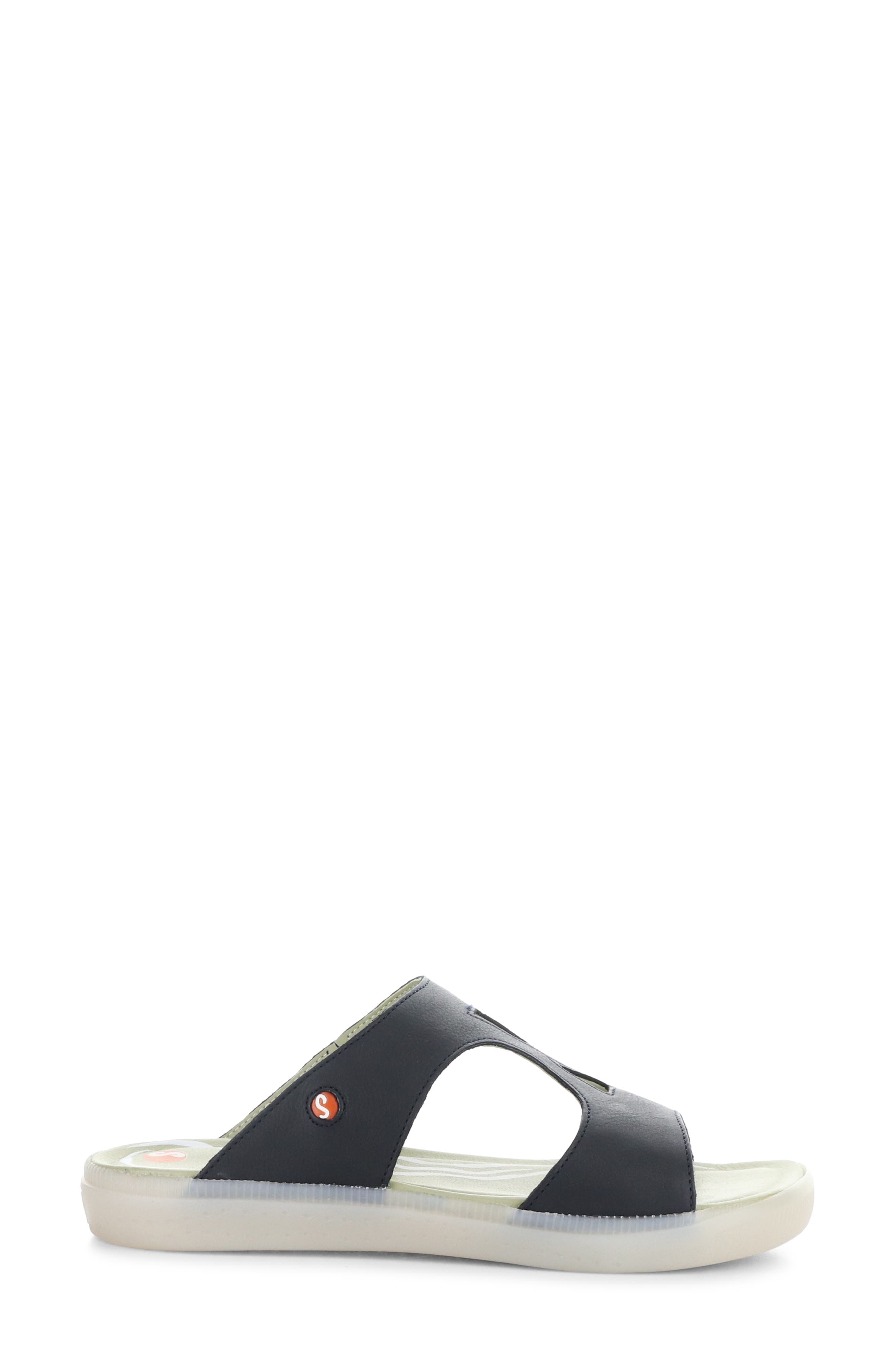 Inbe Slide Sandal, Alternate, color, 001 NAVY SMOOTH LEAT