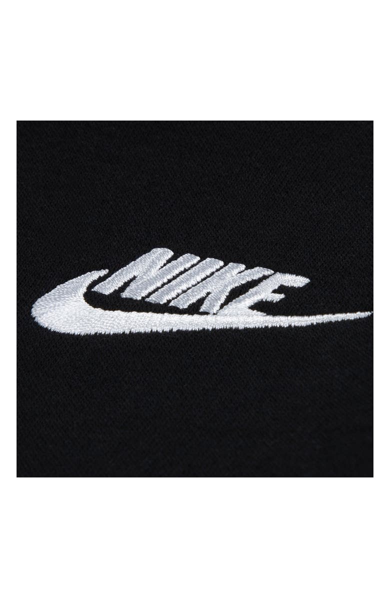 Nike Kids' Club Fleece Hoodie, Alternate, color, Black