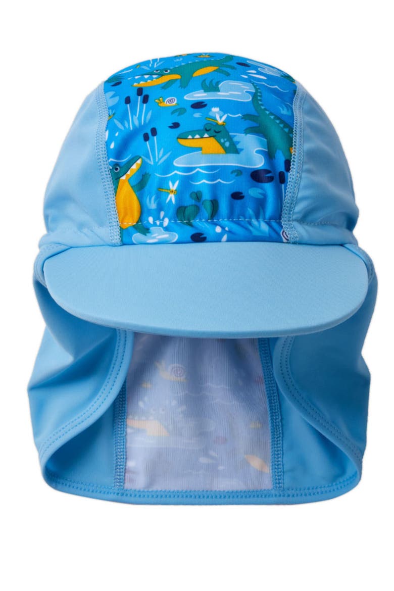 Legionnaire Sun Hat, Main, color, Crocodile Swamp