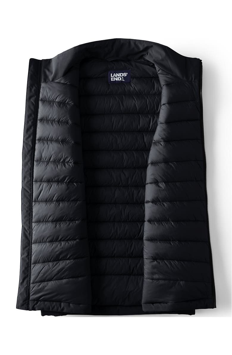 Lands' End Non-Quilted Insulated Commuter Vest, Alternate, color, 