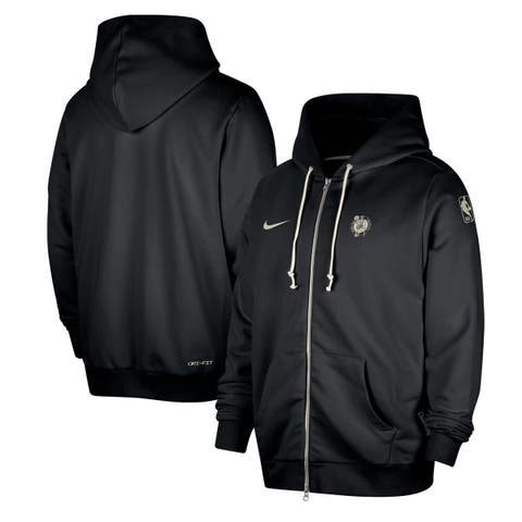 Men's Nike Black Boston Celtics Authentic Standard Issue Full-Zip Hoodie Jacket