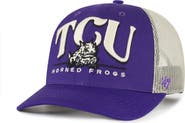 '47 Men's '47 Purple TCU Horned Frogs Arid Adjustable Trucker Hat