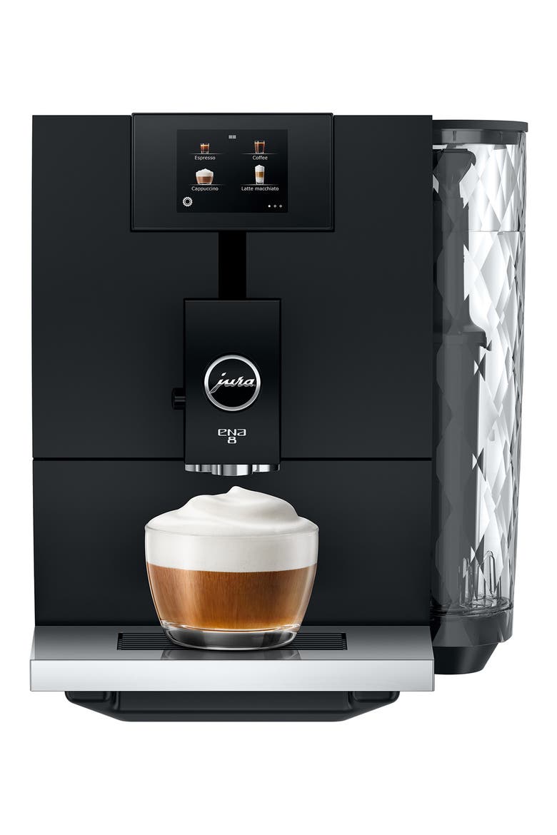 Ena 8 Automatic Coffee Maker, Alternate, color, FULL METROPOLITAN BLACK