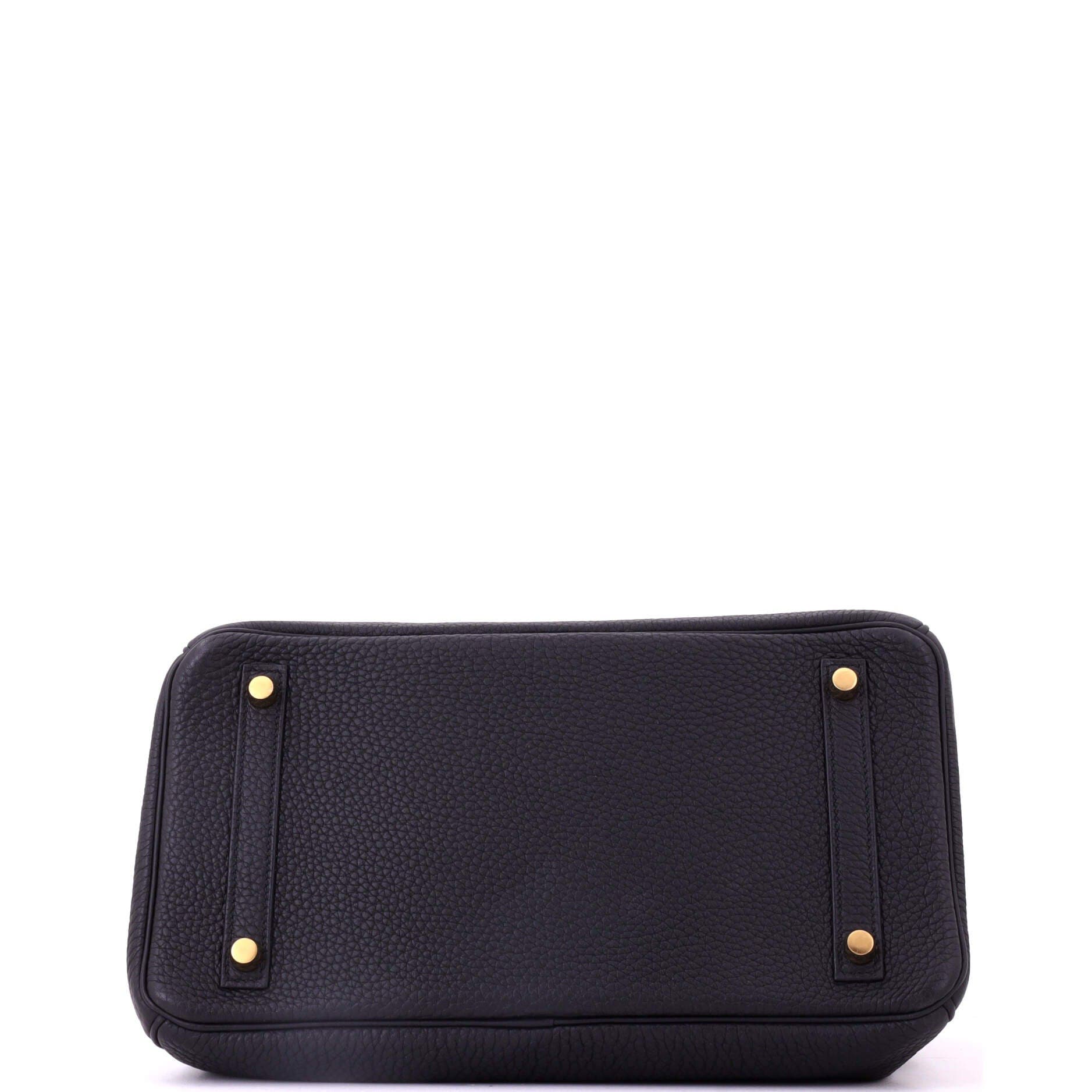 Pre-Owned Hermes Birkin Handbag Black Togo with Gold Hardware 30, Alternate, color, Noir