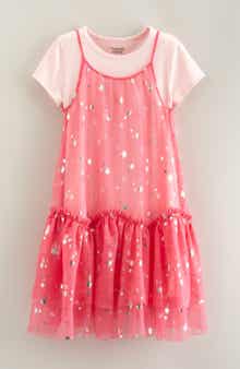 Tucker + Tate Kids' Metallic Tutu Slipdress & T-Shirt Set