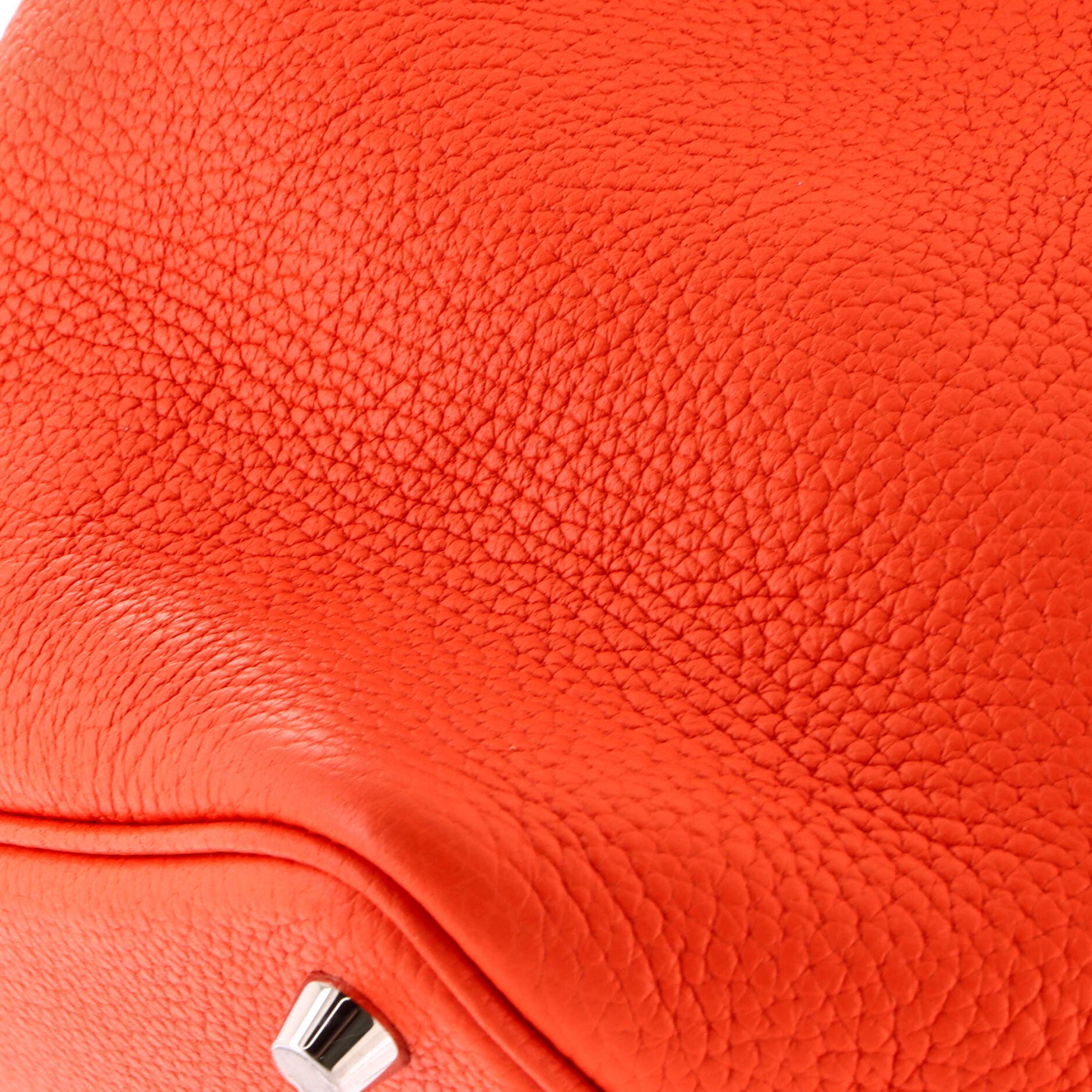 Pre-Owned Hermes Picotin Lock Bag Clemence PM, Alternate, color, Orange Poppy