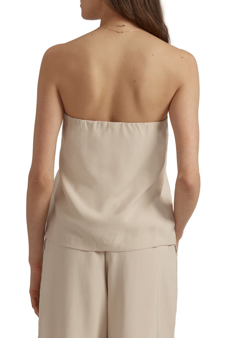 The Oliver Bustier Strapless Top, Alternate, color, FRENCH OAK