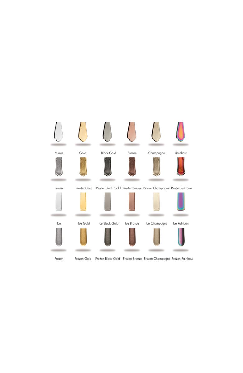 Mepra Due Flatware Set - 5 Pieces, Alternate, color, Ice Silver