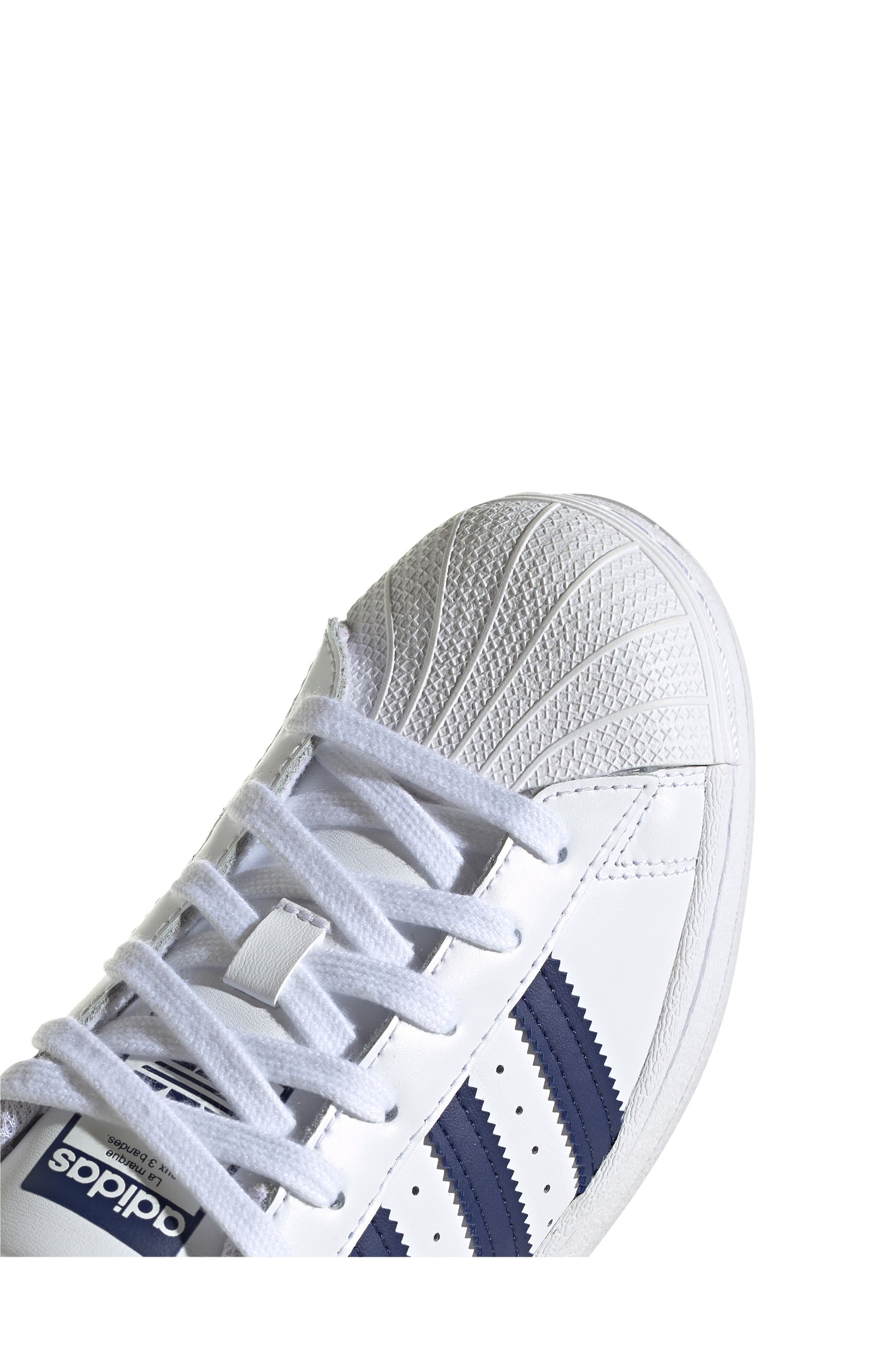 adidas Superstar Sneaker, Alternate, color, 