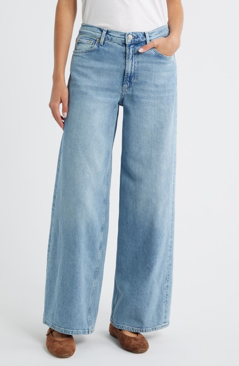 Rails Angeleno Wide Leg Jeans, Main, color, Blue Eyed Girl