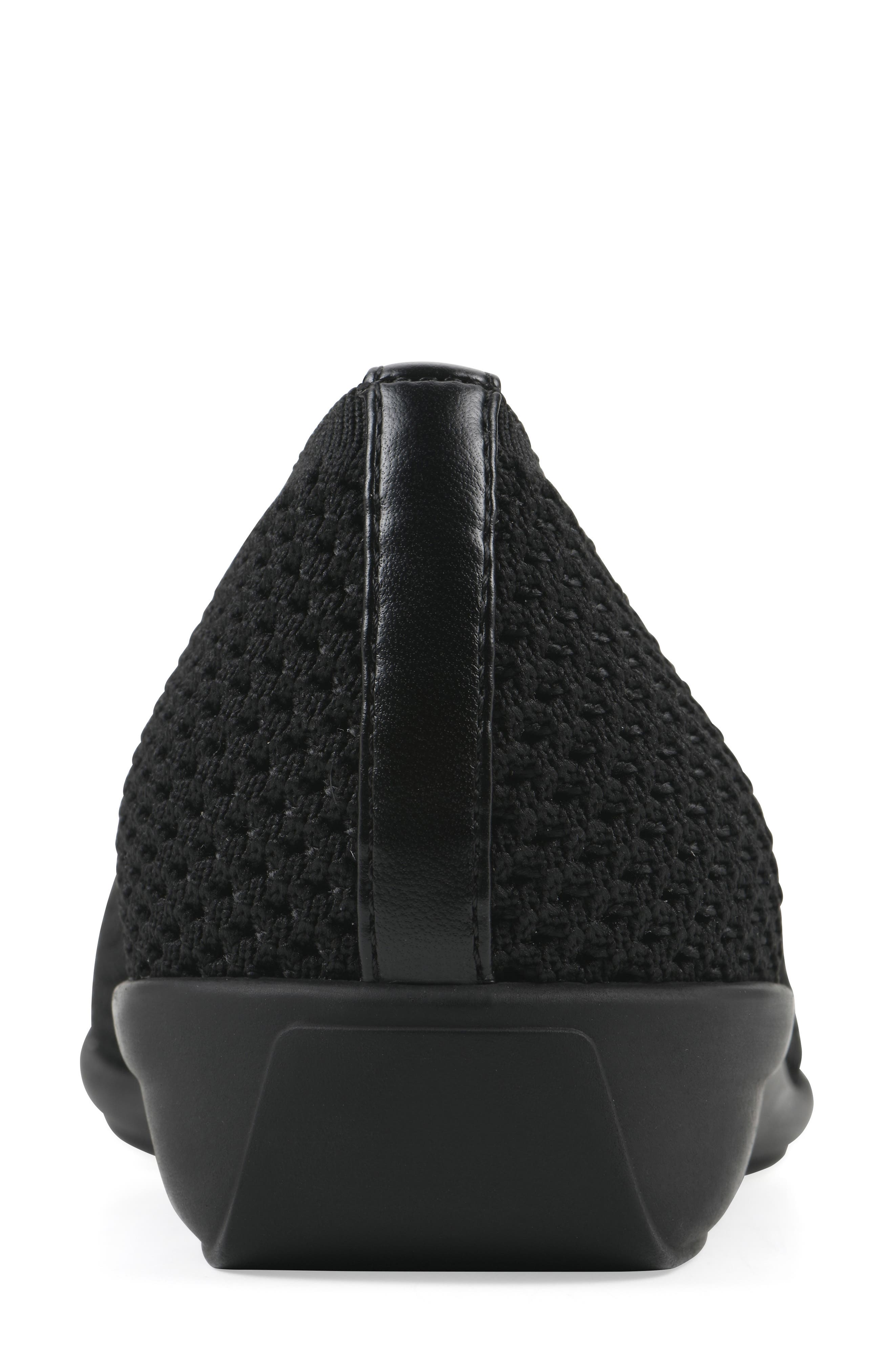 White Mountain Footwear Florian Ballet Flat, Alternate, color, Black Fabric