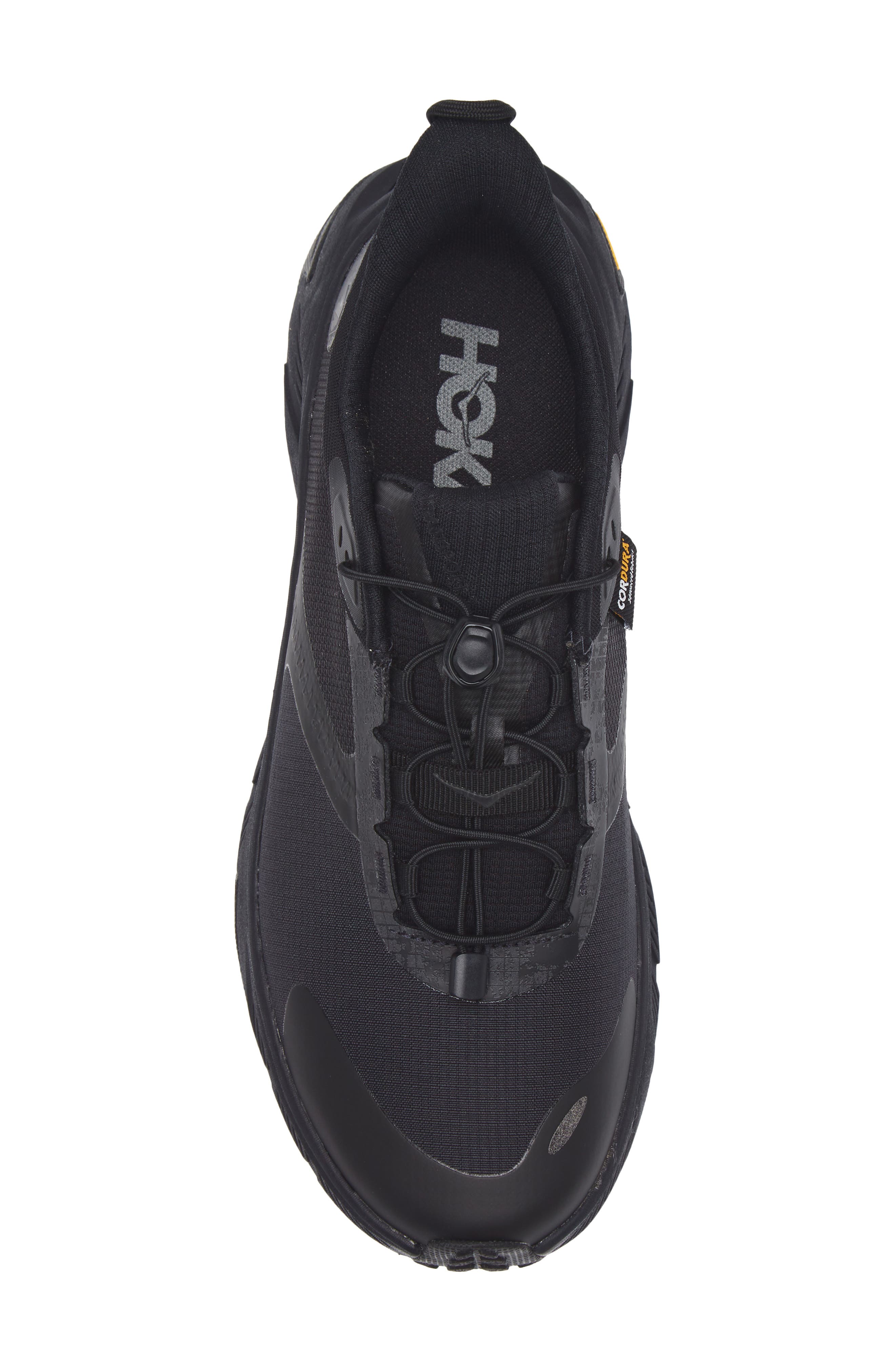 HOKA Transport 2 Waterproof Sneaker, Alternate, color, Black / Black