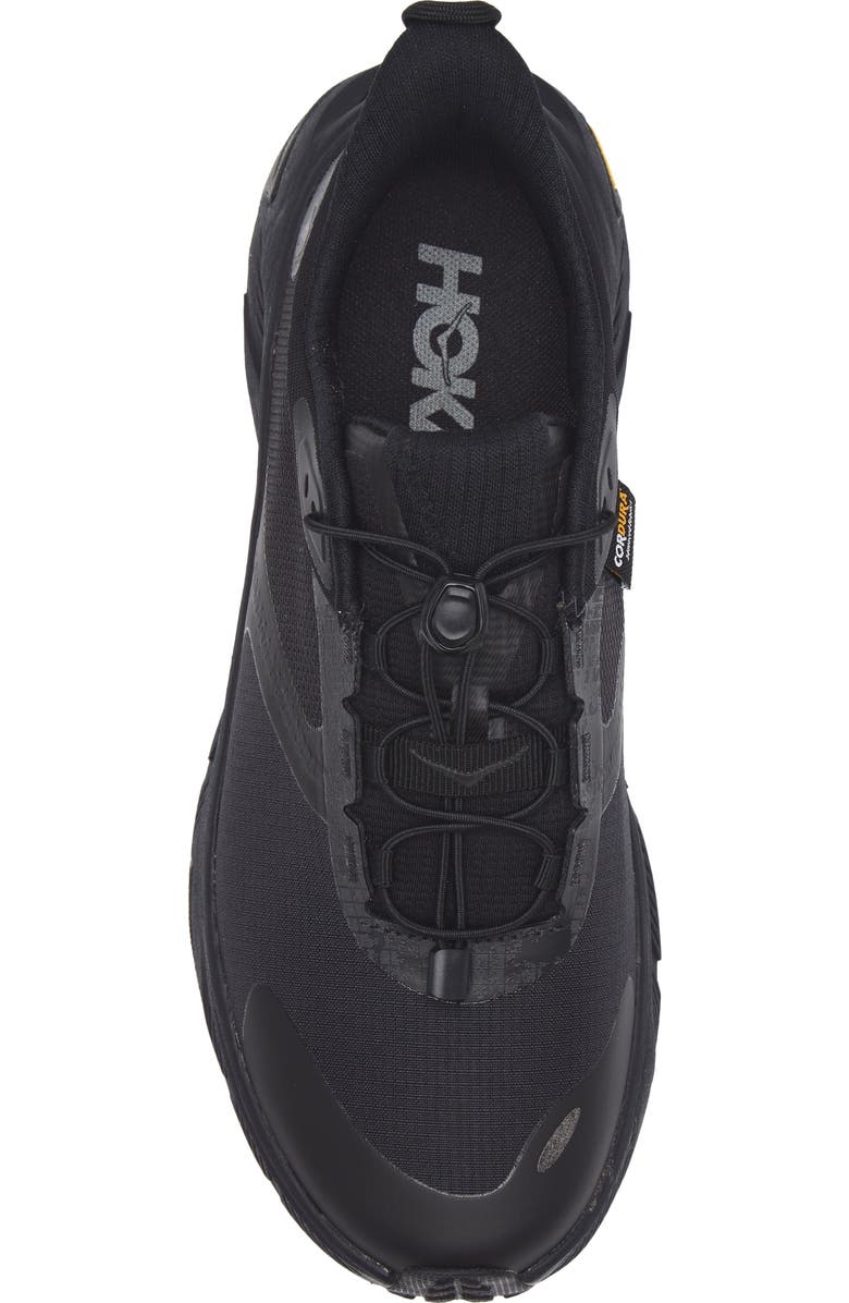 HOKA Transport 2 Waterproof Sneaker, Alternate, color, Black / Black