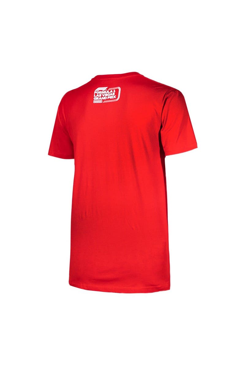 Insomniac Unisex Red Formula 1 Las Vegas Grand Prix Race Ready T-Shirt, Alternate, color, 