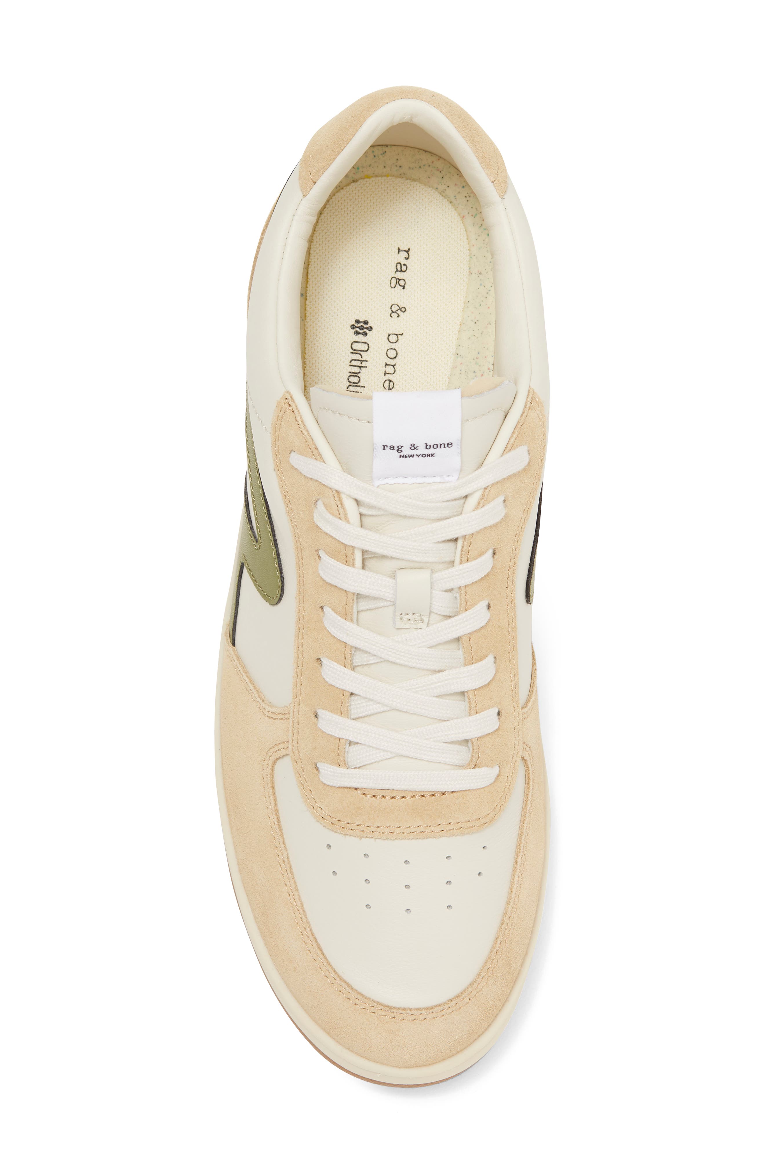 rag & bone Retro Court Sneaker, Alternate, color, 
