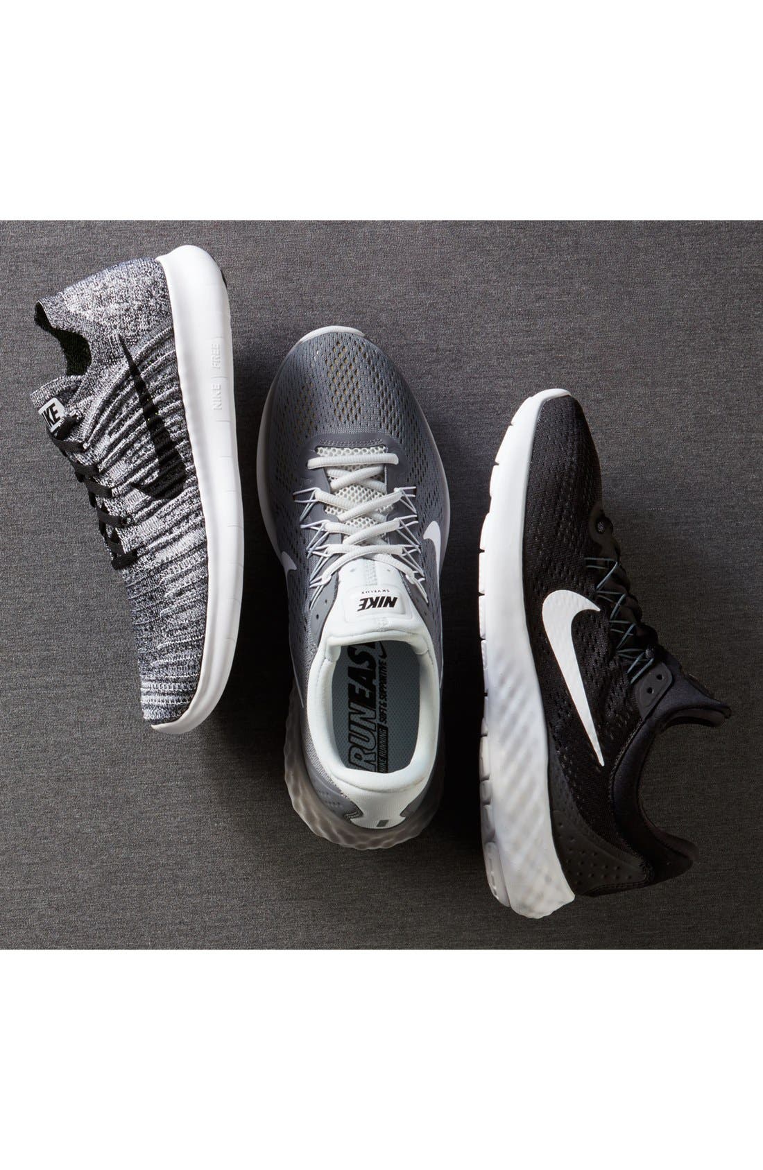 Nike 'Free Run Flyknit' Running Shoe, Main, color, 