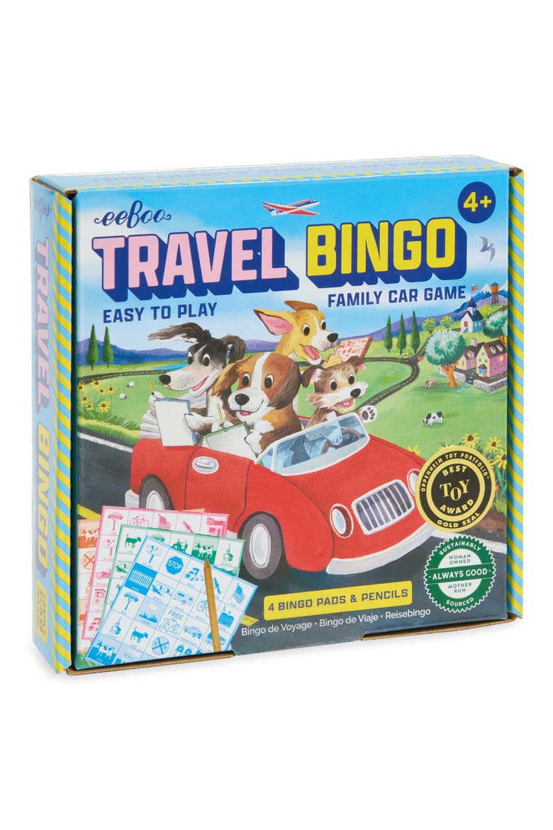 Travel Bingo Game, Main, color, GREEN