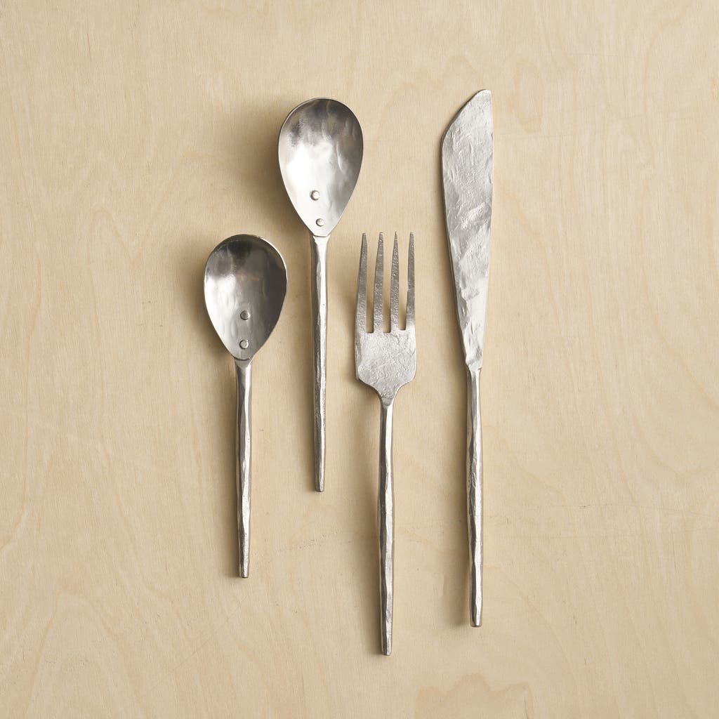The Collective Home Forge Pewter Flatware