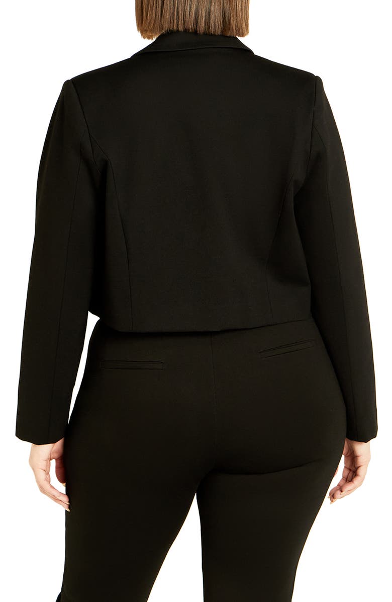 City Chic Wynter Crop Jacket, Alternate, color,