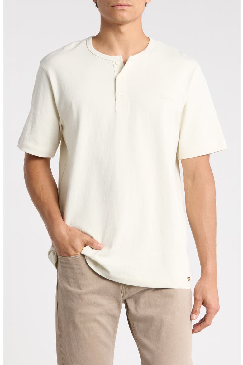 Cotton Henley, Main, color, WHITE