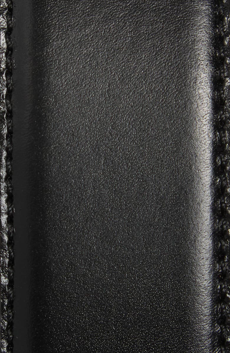 Frye 35mm Stitched Feather Edge Leather Belt, Alternate, color, 