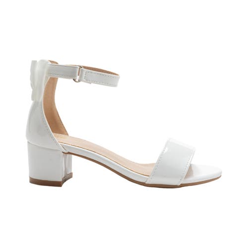 Tulleen Satin-finish Block-heels Sandals In White